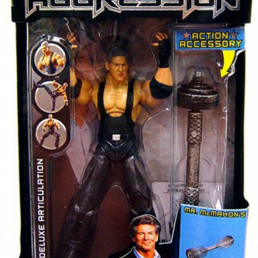 WWE Jakks Pacific Deluxe Aggression 9 Mr. McMahon Action & Toy Figures PWcatalog