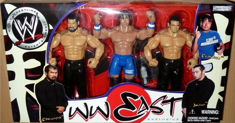 WWE Jakks Pacific Multipack: WWEast: Sakoda, Funaki & Akio [Exclusive] Action & Toy Figures PWcatalog