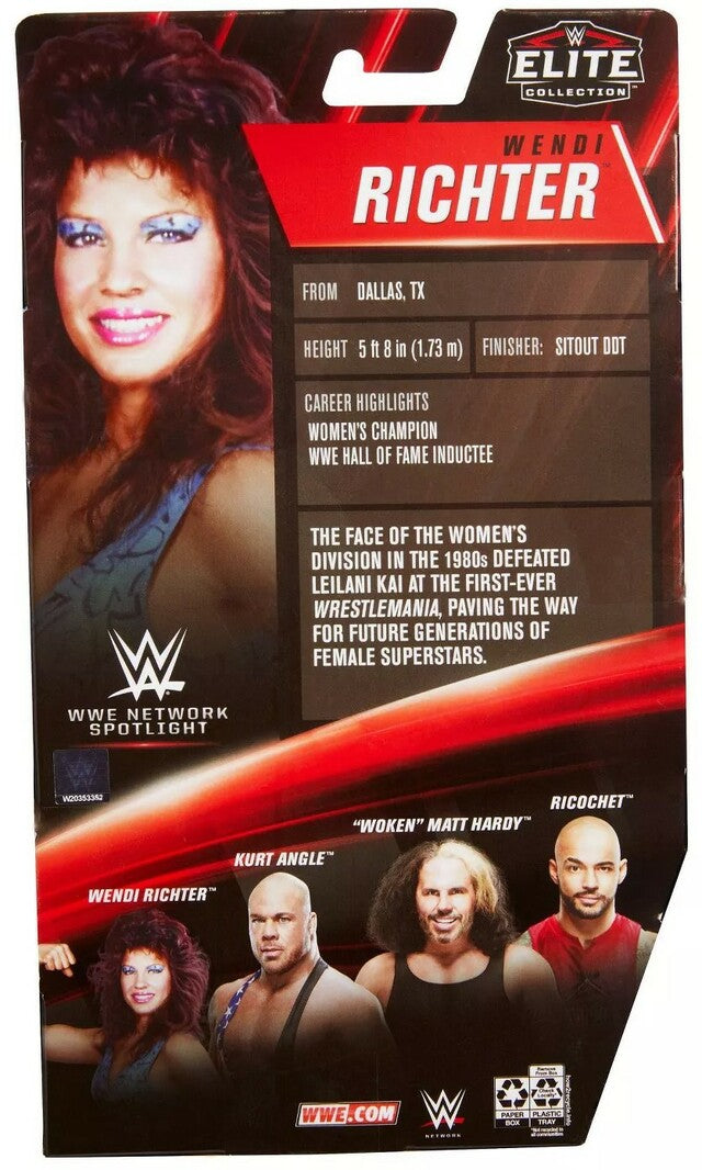 WWE Mattel Network Spotlight 3 Wendi Richter [Exclusive] Action & Toy Figures PWcatalog