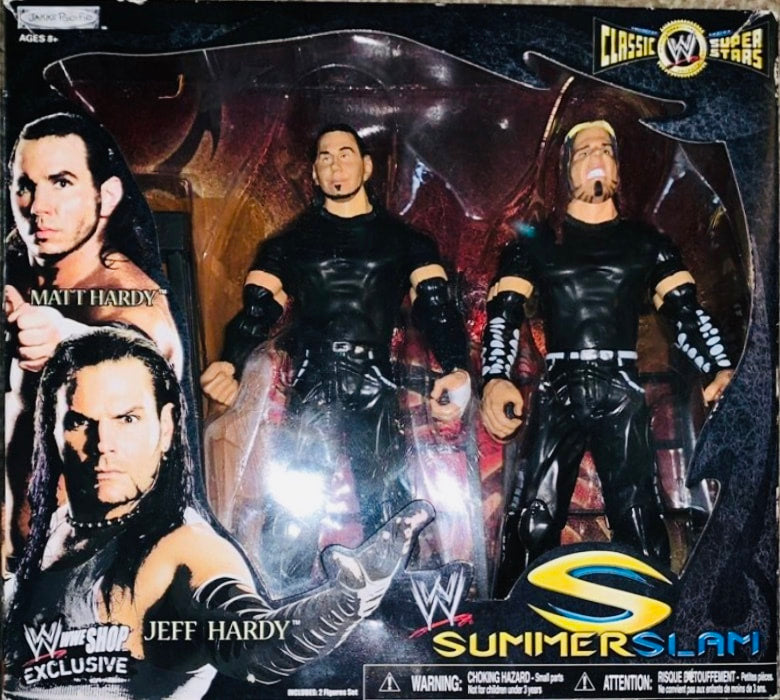WWE Jakks Pacific Classic Superstars The Hardy Boyz: Matt Hardy & Jeff Hardy [Exclusive] Action & Toy Figures PWcatalog