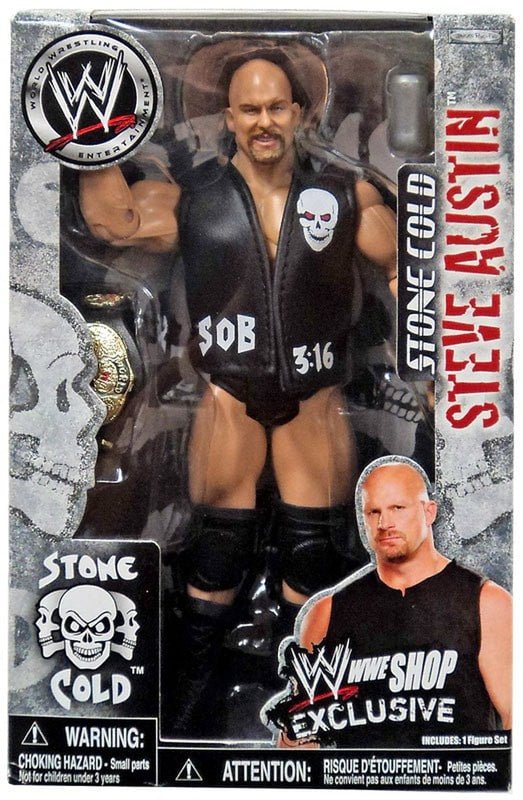 WWE Jakks Pacific Boxed Stone Cold Steve Austin [Exclusive] Action & Toy Figures PWcatalog