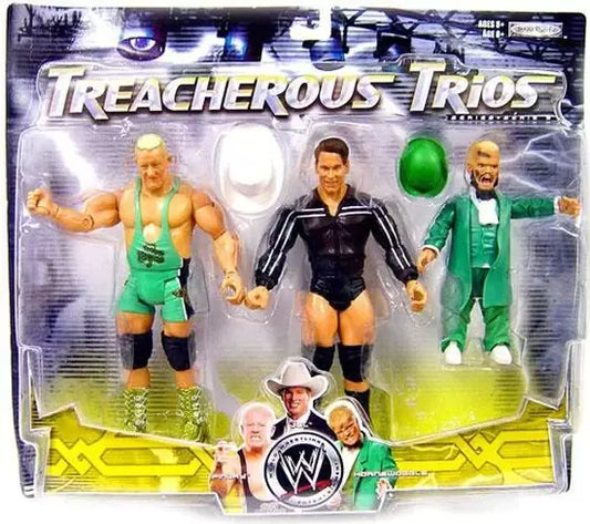 WWE Jakks Pacific Treacherous Trios 9 Finlay, JBL & Hornswoggle