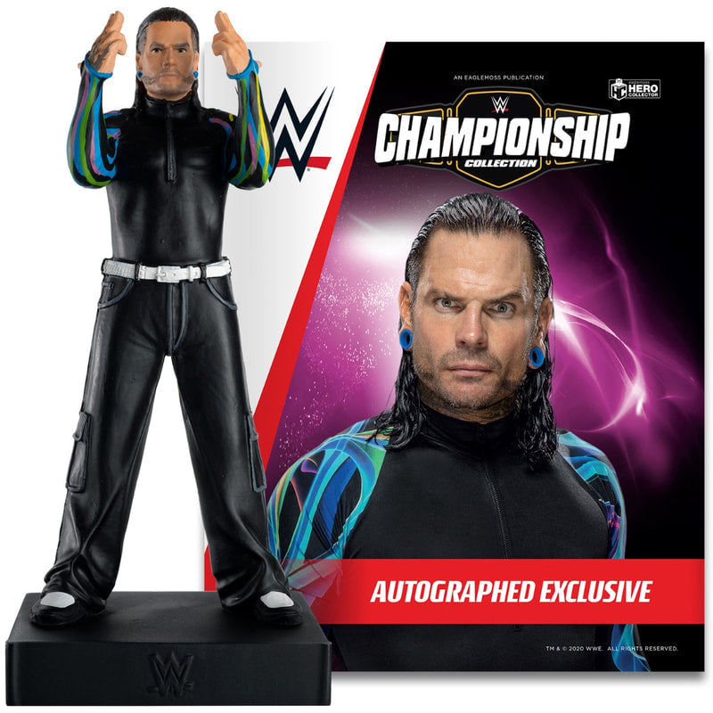 WWE Eaglemoss Hero Collector Championship Collection Jeff Hardy [Exclusive] Action & Toy Figures PWcatalog