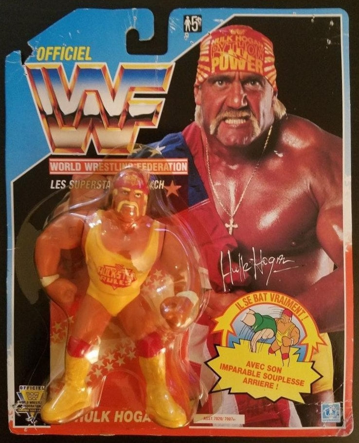 WWF Hasbro 3 Hulk Hogan with Hulkaplex!