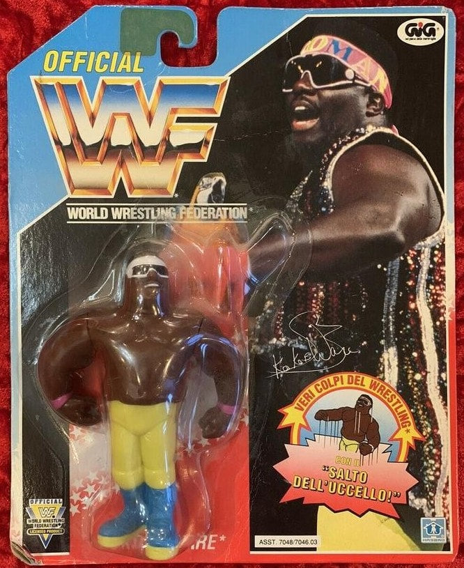 WWF Hasbro 3 Koko B. Ware with Birdman Bounce!