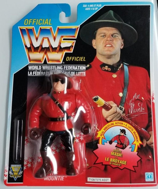 WWF Hasbro 5 The Mountie with Mountie Mash!