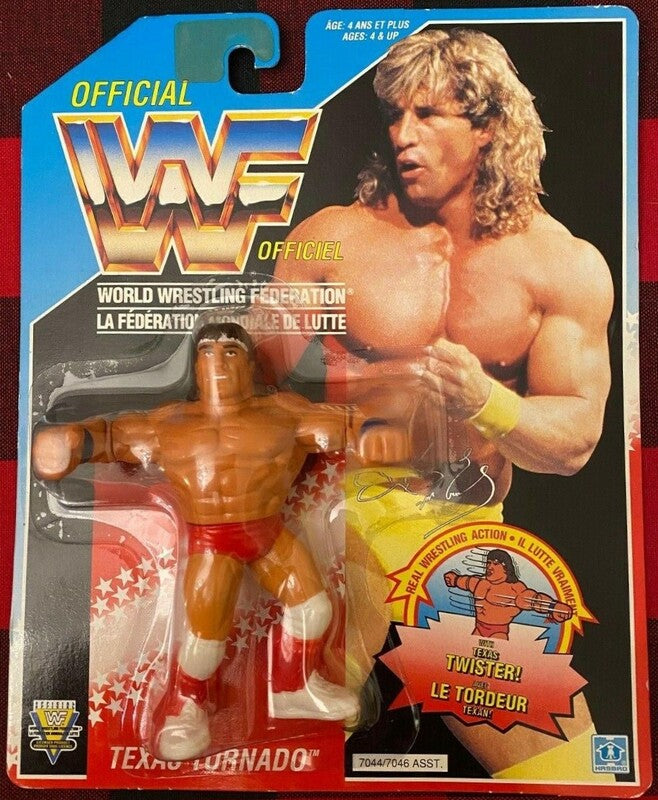 WWF Hasbro 3 Texas Tornado with Texas Twister!