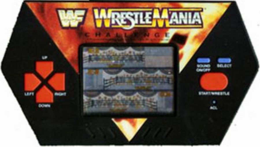 Wrestlemania Challenge Handheld LCD Hulk Hogan Macho Man