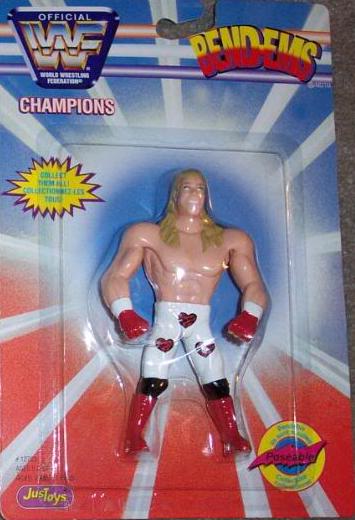 WWF Just Toys Bend-Ems Champions Shawn Michaels