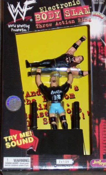 WWF Just Toys Bend-Ems Multipack: Electronic Body Slam [With Undertaker & Stone Cold Steve Austin] Action & Toy Figures PWcatalog