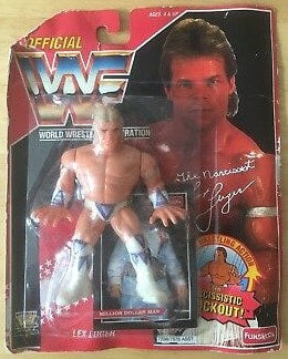 WWF Hasbro 8 Lex Luger with Narcissistic Knockout! - image 2