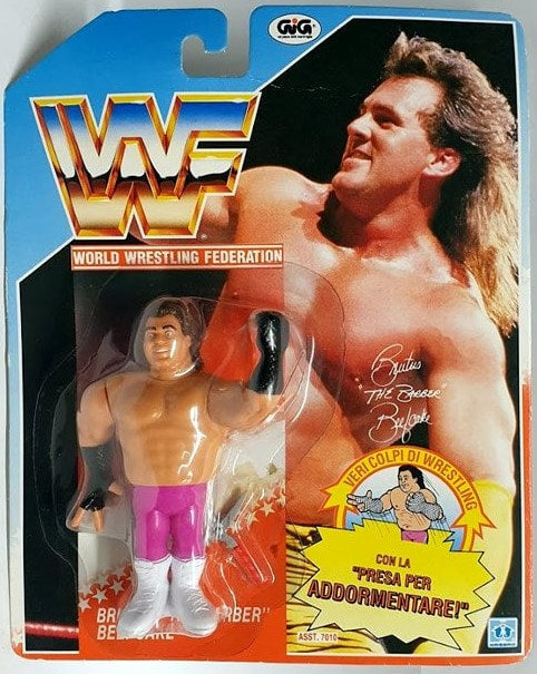 WWF Hasbro 1 Brutus "The Barber" Beefcake with Sleeper Hold!