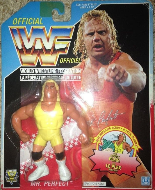 WWF Hasbro 3 Mr. Perfect with Perfect Plex! - image 2