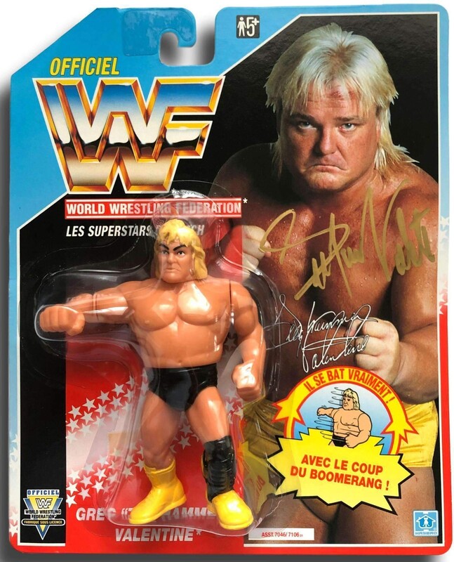 WWF Hasbro 3 Greg "The Hammer" Valentine with Hammer Slammer!
