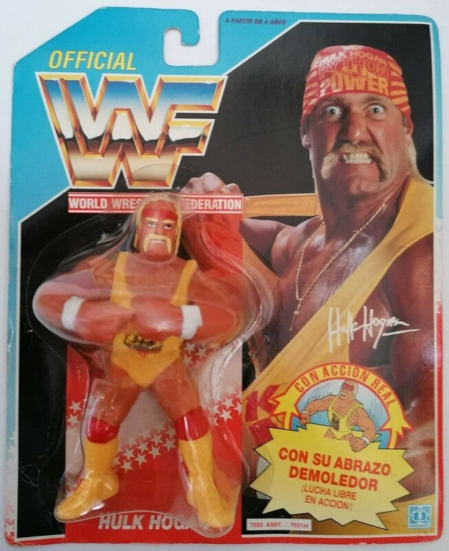 WWF Hasbro 2 Hulk Hogan with Hulkster Hug!