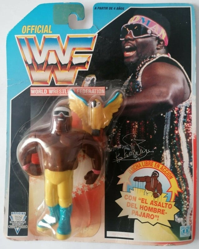 WWF Hasbro 3 Koko B. Ware with Birdman Bounce!