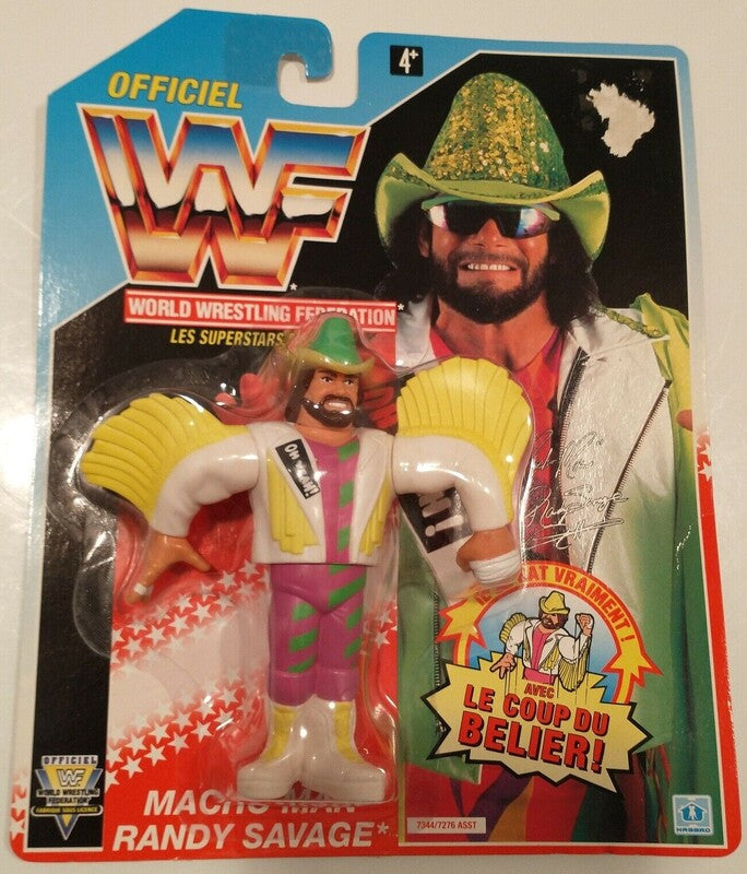 WWF Hasbro 5 "Macho Man" Randy Savage with Savage Slam!