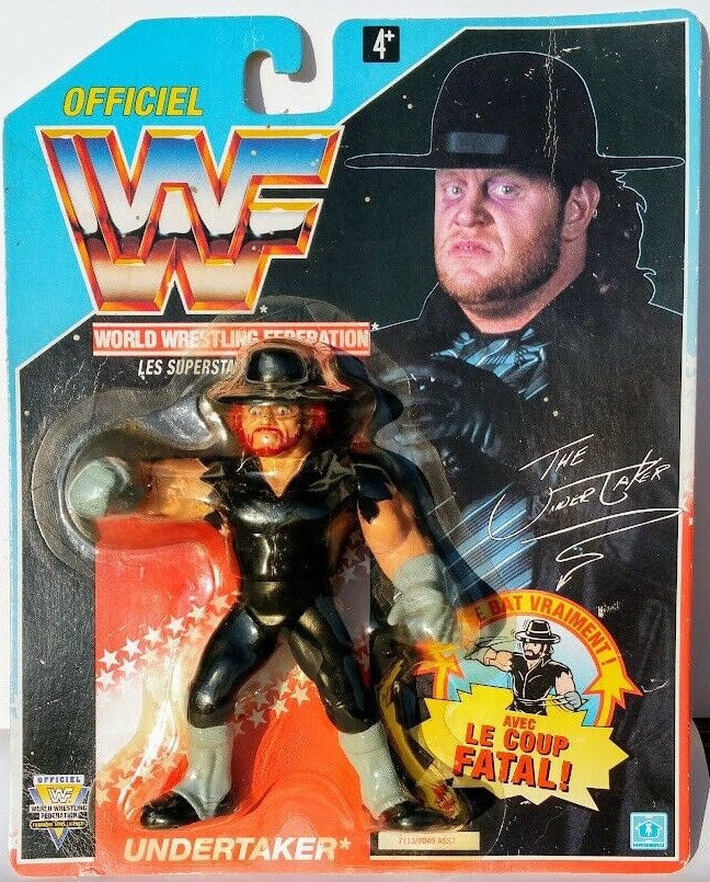 WWF Hasbro 4 Undertaker with Tombstone Tackle!