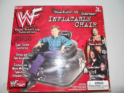WWF inflatable chair 1999 Austin Vs Undertaker PWcatalog