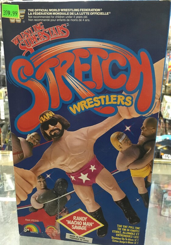 WWF LJN Wrestling Superstars Stretch Wrestlers Randy "Macho Man" Savage Action & Toy Figures PWcatalog
