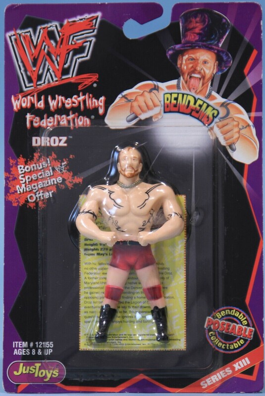 WWF Just Toys Bend-Ems 13 Droz Action & Toy Figures PWcatalog