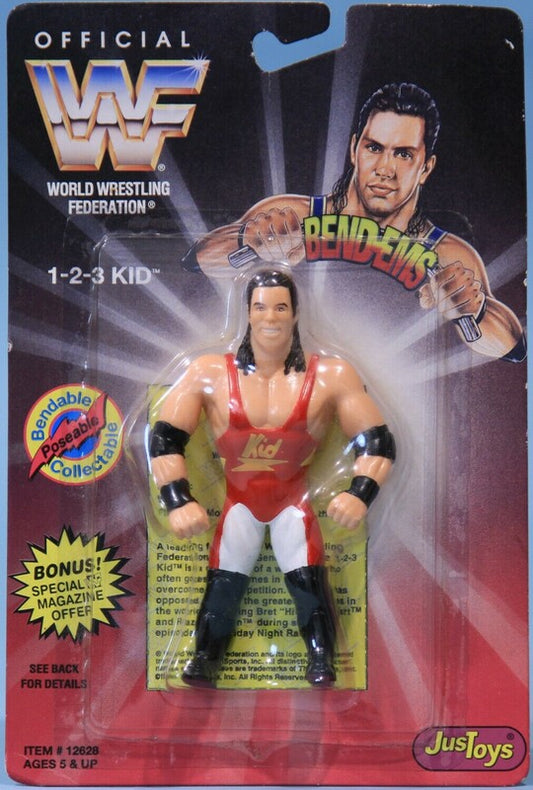 WWF Just Toys Bend-Ems 2 1-2-3 Kid