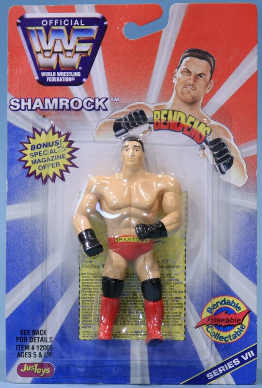 WWF Just Toys Bend-Ems 7 Shamrock Action & Toy Figures PWcatalog