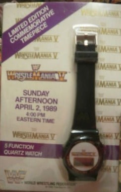 wwf wrestlemania 5 Watch Watches PWcatalog