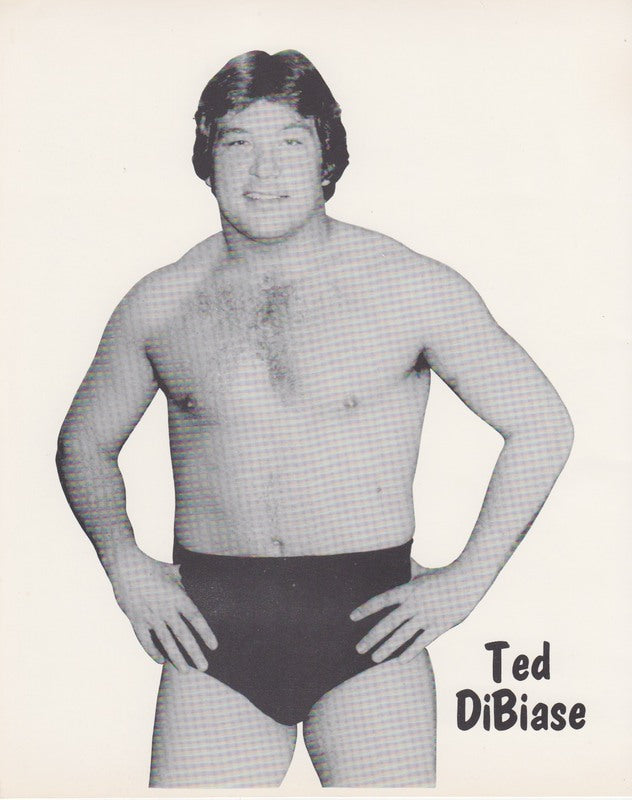 1980s WWWF Ted DiBiase Promo Photo