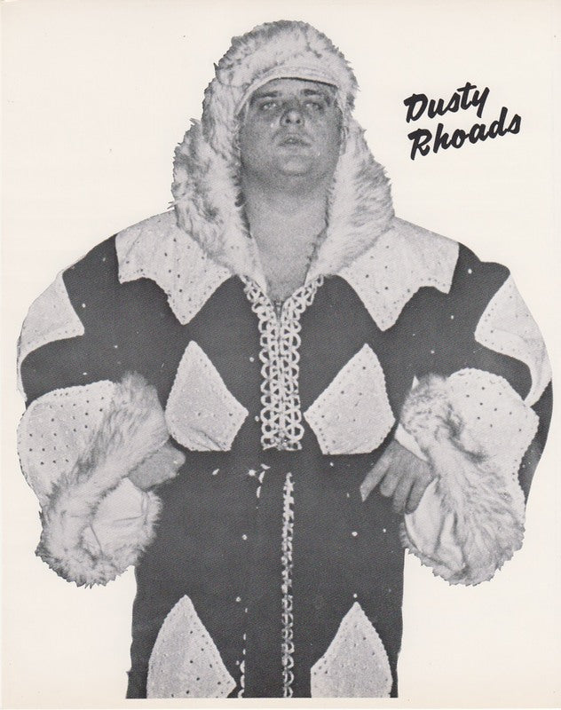 Dusty Rodes Boxer 1970's WWWF Dusty Rhodes Promo Photo – PW Catalog