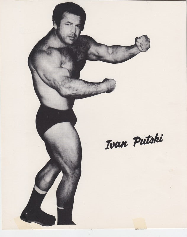 1980's WWWF Ivan Putski Promo Photo PWcatalog