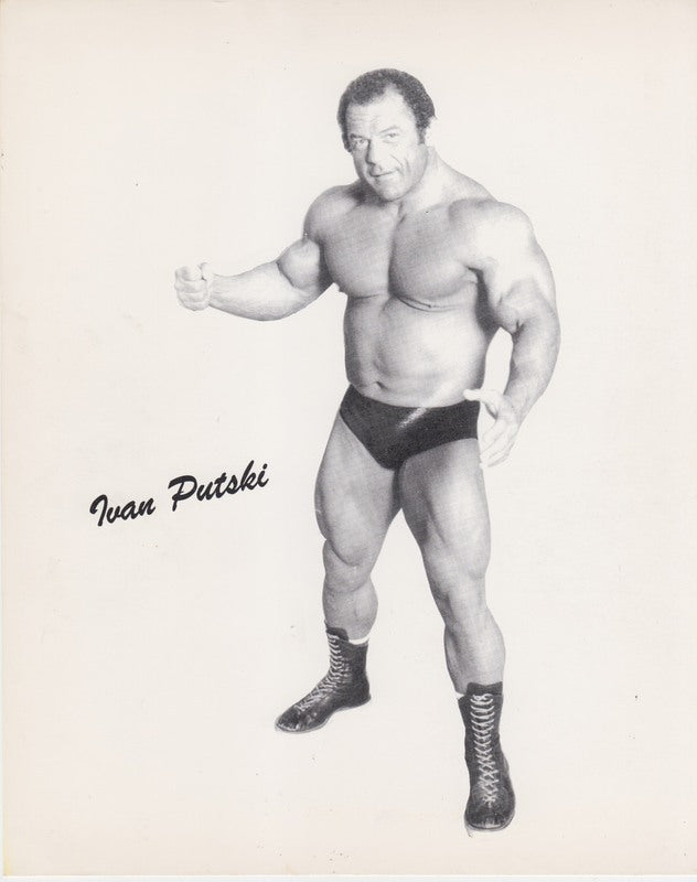 1980s WWWF Ivan Putski Promo Photo
