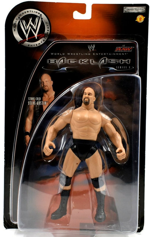 2003 WWE Jakks Pacific Backlash Series 3 Stone Cold Steve Austin [Exclusive] Action & Toy Figures PWcatalog