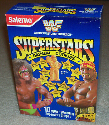 Superstars Oatmeal cookies Hulk Hogan Ultimate Warrior