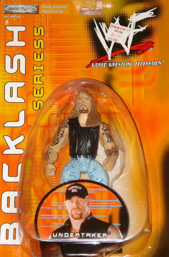 2001 WWF Jakks Pacific Backlash Series 5 Undertaker [Exclusive] Action & Toy Figures PWcatalog