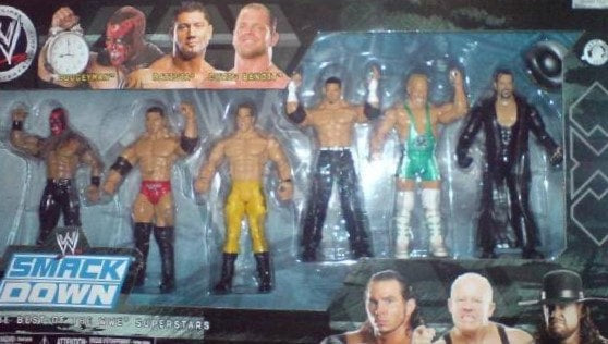 WWE Jakks Pacific Smackdown: The Best of the WWE Superstars [With Boogeyman, Batista, Chris Benoit, Matt Hardy, Finlay & Undertaker] Action & Toy Figures PWcatalog