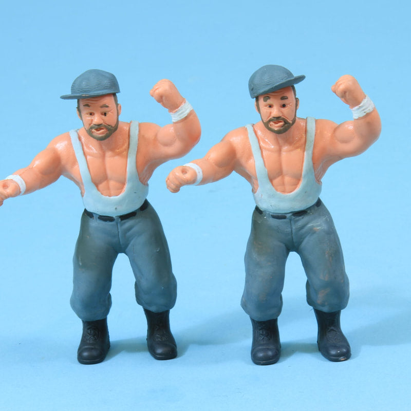 WWF Star Toys 3" PVC Mini Figures The Bushwhackers: Butch & Luke